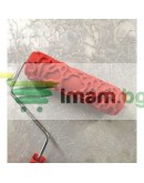 Силиконов валяк за декорация релефен